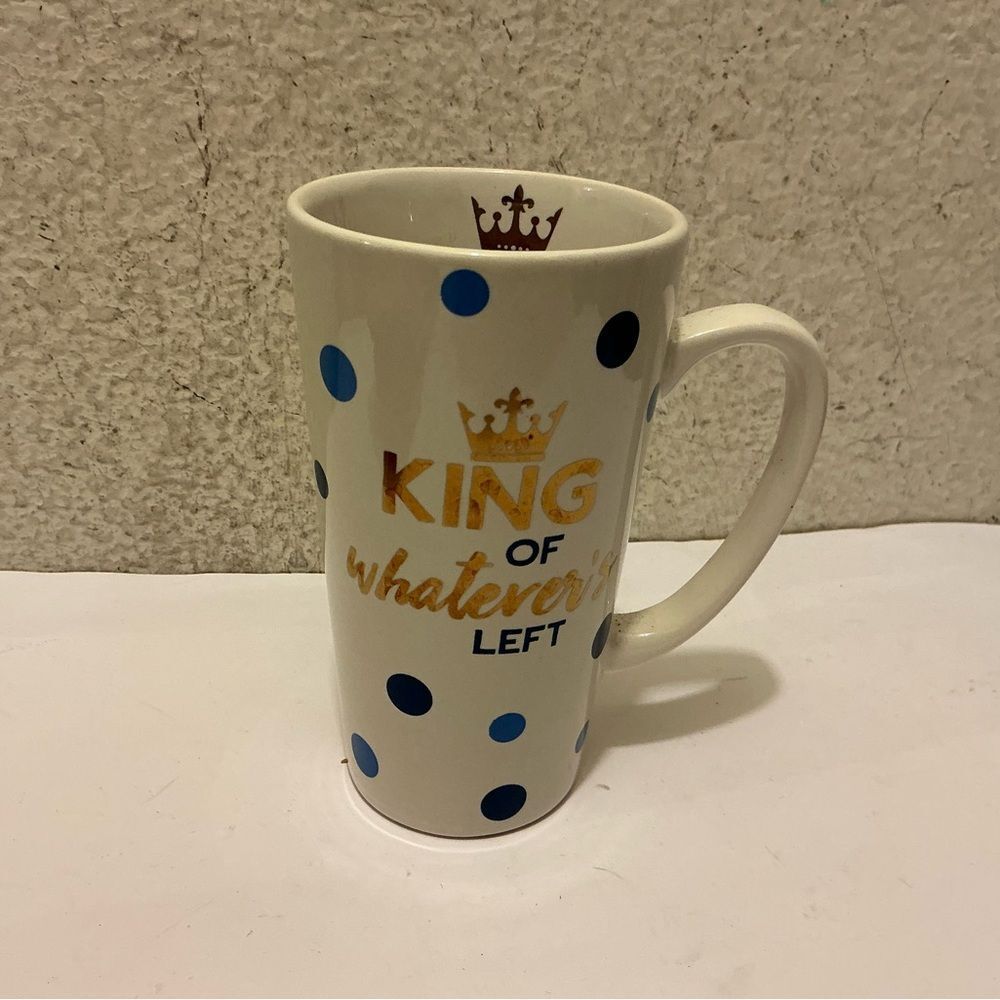 American Atelier Coffee mug “King of whatever’s left”16oz